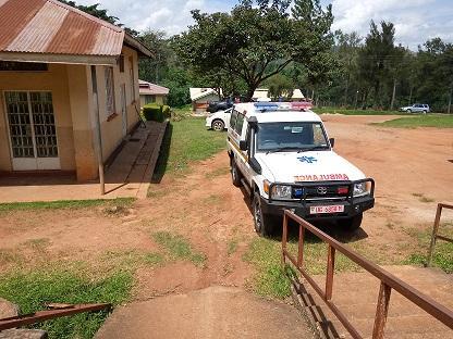 Kibaale District Receives new Ambulance to boost Health Service